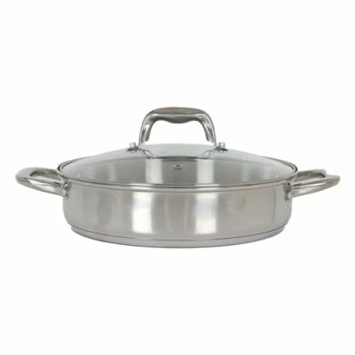 Imagen de Quttin Cacerola con Tapa de Cristal 3,1 L ø 26 x 6,5 cm