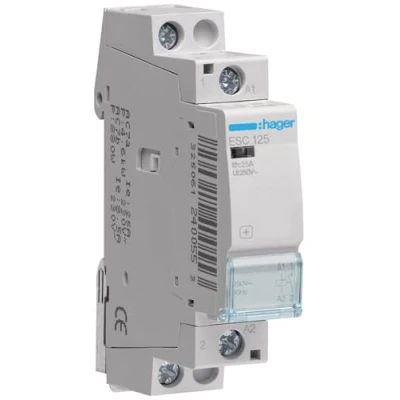Imagen de Hager ESC125 Contactor, 25A, 1NA, 230V