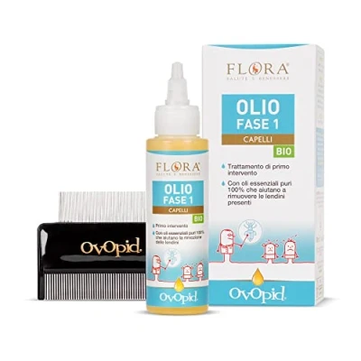 Imagen de Flora Ovopid Aceite Capilar Anti Piojos Fase 1 100Ml Unidad 100 ml