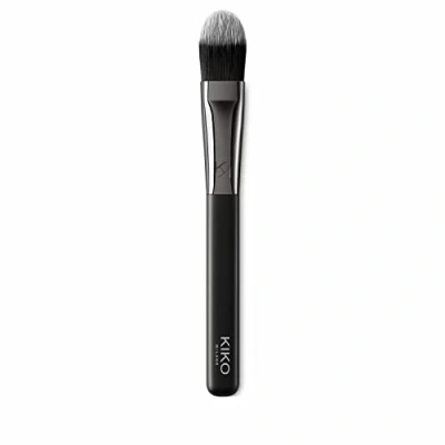 Imagen de KIKO Milano Face 03 Flat Foundation Brush, Brocha Plana Para Bases De Maquillaje Líquidas O En Crema, Fibras Sintéticas