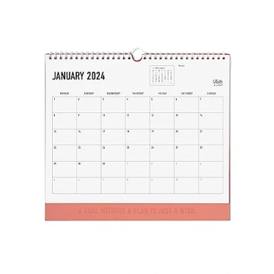 Imagen de LETTS Conscious Wall Calendar Clay 2024