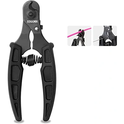 Imagen de GORIX Cortador de alambre para bicicleta, herramientas corte cable, mantenimiento bicicleta carretera (edición global) (GX 171)
