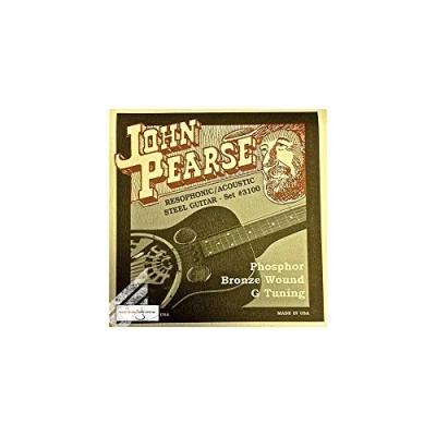 Imagen de John Pearse 3100 Juego de cuerdas para guitarra fósforo/bronce