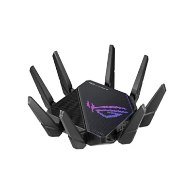 Imagen de ASUS ROG Rapture GT AX11000 Pro Router Gaming WiFi 6 extensible de triple banda, puertos 10G y 2.5G, RangeBoost Plus, nivel aceleración juegos, seguridad red, AiMesh