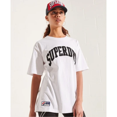 Imagen de Camiseta lisa de mujer Superdry Varsity Arch