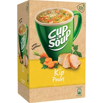 Imagen de Unilever Coup a Soup, Sopa de Pollo, en Bolsa, 21 x 175ml