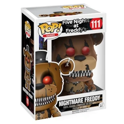 Imagen de Funko POP! Games: Five Nights At Freddy&#039;s (FNAF) Nightmare Freddy Figura de Vinilo Coleccionable Idea Regalo Mercancia Oficial Anime Fans