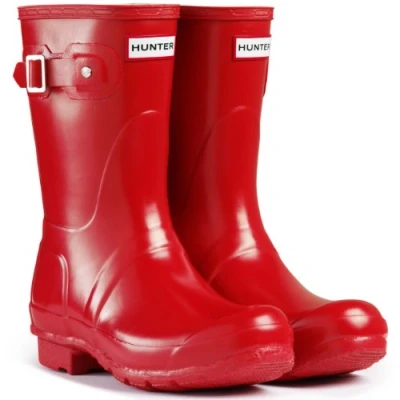 Imagen de Hunter Women&#039;s Boots Original Short Gloss Snow Rain Water Unisex