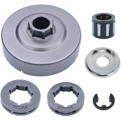 Imagen de Kit de Piñón Anillo 3/8&#039;&#039; 7d para STIHL 034 036 MS340 MS360, AUMEL 7 dientes Tambor Embrague + Cadena E clip Cojinete Arandela Accesorio Motosierra Repuestos