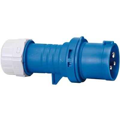 Imagen de Brennenstuhl 1081010 Clavija, 230 V, Azul y Gris