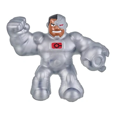 Imagen de Heroes of Goo Jit Zu DC Hero Pack Super Goopy Cyborg 4.5 Inch Tall Action Figure, Perfect Christmas/Birthday Present For 4 To 8 Year Olds, Squishy, Stretchy Tactile Play