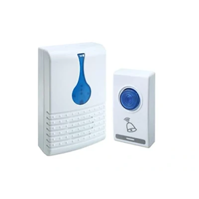 Imagen de LEDLUX Timbre inalámbrico de casa, alimentación con pilas, 80 metros alcance IP20 (IP20 80M V013)
