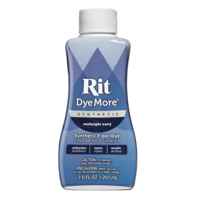 Imagen de Rit DyeMore Dye More Synthetic 7 oz Midnight Navy, Multi, 1