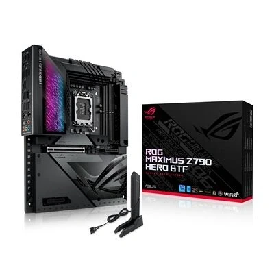 Imagen de ASUS ROG Maximus Z790 Hero BTF, Placa Base LGA 1700 ATX, diseño con Conectores Ocultos, Ranura para Tarjetas gráficas de Optima Potencia, PCIe 5.0, Q Release Slim, Intel Wi Fi 7