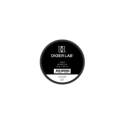 Imagen de DIDIER LAB Fiber Gel Constructor Uñas Autonivelante Clear Sin HEMA Builder UV LED Ultra Resistente para Reparaciones y Extensiones Fácil de Aplicar Transparente 50g
