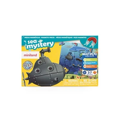 Imagen de Miniland On The Go: Sea Mistery Juego magnético para niños, Multicolor (31973)