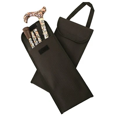 Imagen de Negro bolsa de transporte para un bastón plegable con mango (palo no incluido)