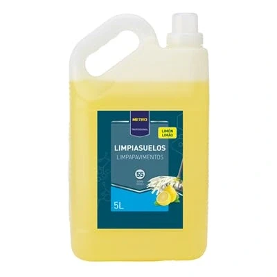 Imagen de LIMPIASUELOS PROFESIONAL 5 L DIFERENTES OLORES (FREGASUELOS METRO PROFESSIONAL) (1, Limón)