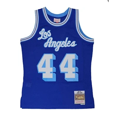 Imagen de Mitchell &amp; Ness LOS Angeles Lakers Jerry WEST Swingman Camiseta NBA, Hombre, Talla: Medium, Royal