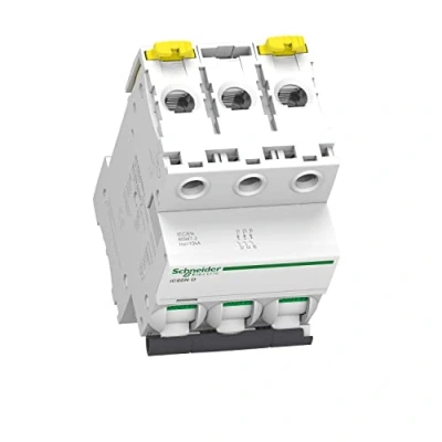 Imagen de Schneider Electric A9F75332 Interruptor Automático Magnetotérmico Ic60N, 3P, 32A, Curva D