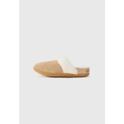 Imagen de Sorel Nakiska Slide II Pantuflas para mujer, Bronceado polvoriento/natural, 39 EU