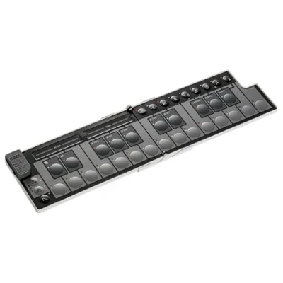 Imagen de Korg nanoKEY Fold Controlador de Teclado MIDI Plegable 25 Teclas con USB C y TRS Blanco