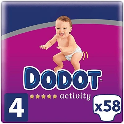 Imagen de Dodot Activity Jumbo Pack Talla 4 58 uds.