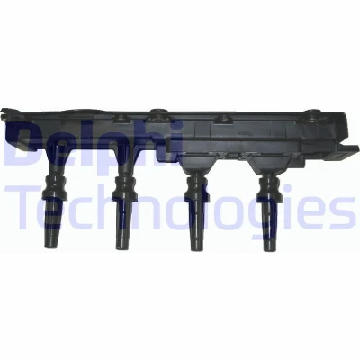 Imagen de DELPHI CE20024 12B1 Bobina de encendido 4polos 12V CITROËN: Xsara Hatchback, Picasso, Coupé, PEUGEOT: 406 Berlina