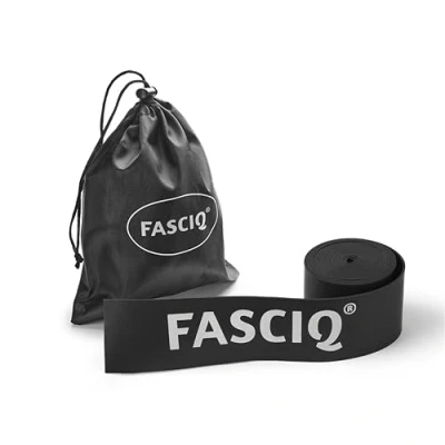 Imagen de Banda de compresión Muscular FASCIQ Movilidad, Fitness y Recuperación Terapia 208x5x0.15cm Bolsa Tela Gratis