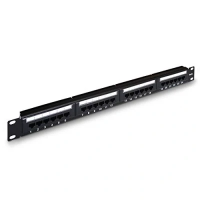 Imagen de Aisens Panel De Parcheo 24 Puertos Rj45 Cat.5E Utp 19 1U Dual Idc