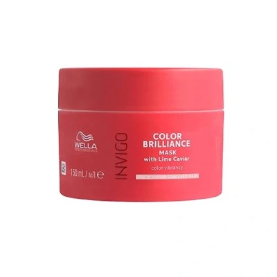 Imagen de Wella Professionals Invigo color Brilliance Mascarilla Intensificadora del Brillo y suavidad Devuelve el Cabello fino normal 150ml