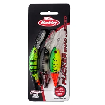 Imagen de Berkley Flicker Shad Jointed 3 Pack 7cm (8,5g) Curricán