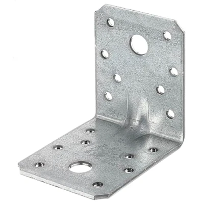 Imagen de Alberts 846534 Escuadra reforzada con nervio, Galvanizado Sendzimir, 70 x 55 mm, Juego de 48