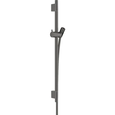 Imagen de Hansgrohe Unica Barra de ducha S Puro 65 cm con flexo ducha, cromo negro cepillado, 28632340