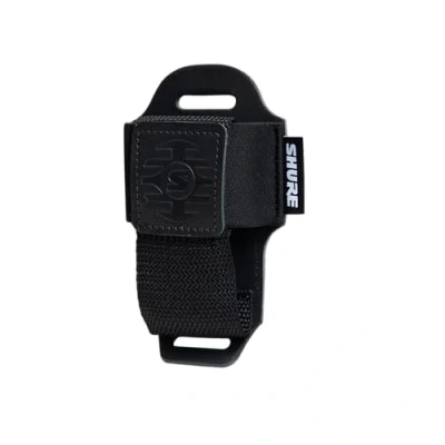 Imagen de Shure by Gator wireless Series; Estuche de cuero negro para transmisor Premium; (SH BODYPACK PBK L)