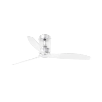 Imagen de Faro Barcelona 33393 MINI TUBE FAN Ventilador de techo sin luz, transparente