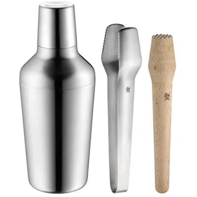 Imagen de WMF Babuschka Juegos de utensilios cocina, 4 piezas, acero inoxidable