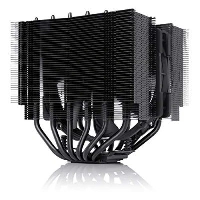 Imagen de Noctua NH D15S chromax.black, Disipador de CPU Doble Torre con NF A15 PWM 140 mm Ventilador (Negro)