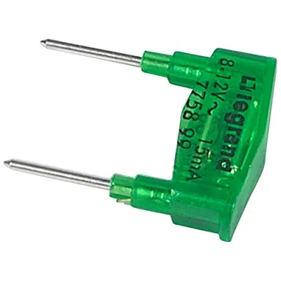 Imagen de Legrand plexo Lámpara 15v verde