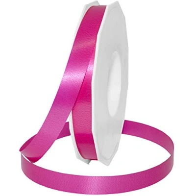 Imagen de C.E. PATTBERG cinta regalo color magenta, 91 m de embalar para rizar, 15 mm ancho manualidades, decoración y envolver regalos cualquier ocasión