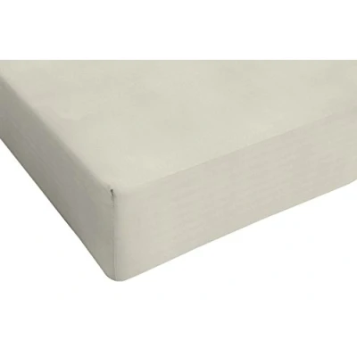 Imagen de Italian Bed Linen Sàbana con angulos de 25cm MAX Color, Crema, Doble