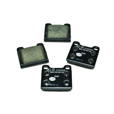 Imagen de HELLA 8DB 355 007 021 Juego de pastillas freno no preparado para indicador desgaste PORSCHE: 911 Coupé, 356 Cabrio, 914 Targa, BMW: 02 Berlina