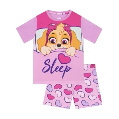 Imagen de Pijama Niña Patrulla Canina Pijamas Skye Enteros Niños Rosa 7 8 años