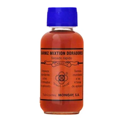 Imagen de Mongay Barniz Mixtión Doradores Cinco Aros Secado RÁPIDO (125 ml)
