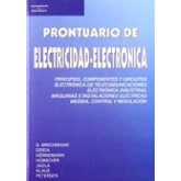 Imagen de Prontuario De Electricidad Electronica