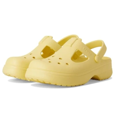 Imagen de Crocs Classic Mary Jane Clog K, Zuecos Unisex niños, Daylily, 28/29 EU