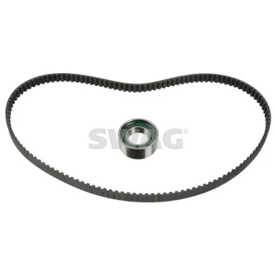 Imagen de SWAG 70 91 9658 Kit de correa distribución 129 con perfil redondeado dientes FIAT: Siena, Panda II Hatchback, Punto I Hatchback