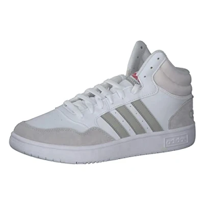 Imagen de adidas Originals Hoops 3.0 MID Zapatillas altas, Hombre, Talla: 40, Weiß Piel/tejido sintético