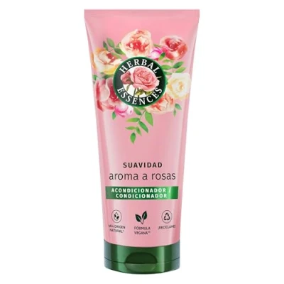 Imagen de Herbal Essences Suavidad Acondicionador Aroma Rosas, 250 ml, Hidrata Pelo Seco