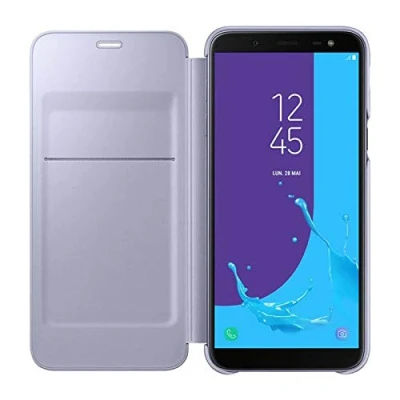 Imagen de Funda Samsung Wallet Cover Para Galaxy J6 Violeta